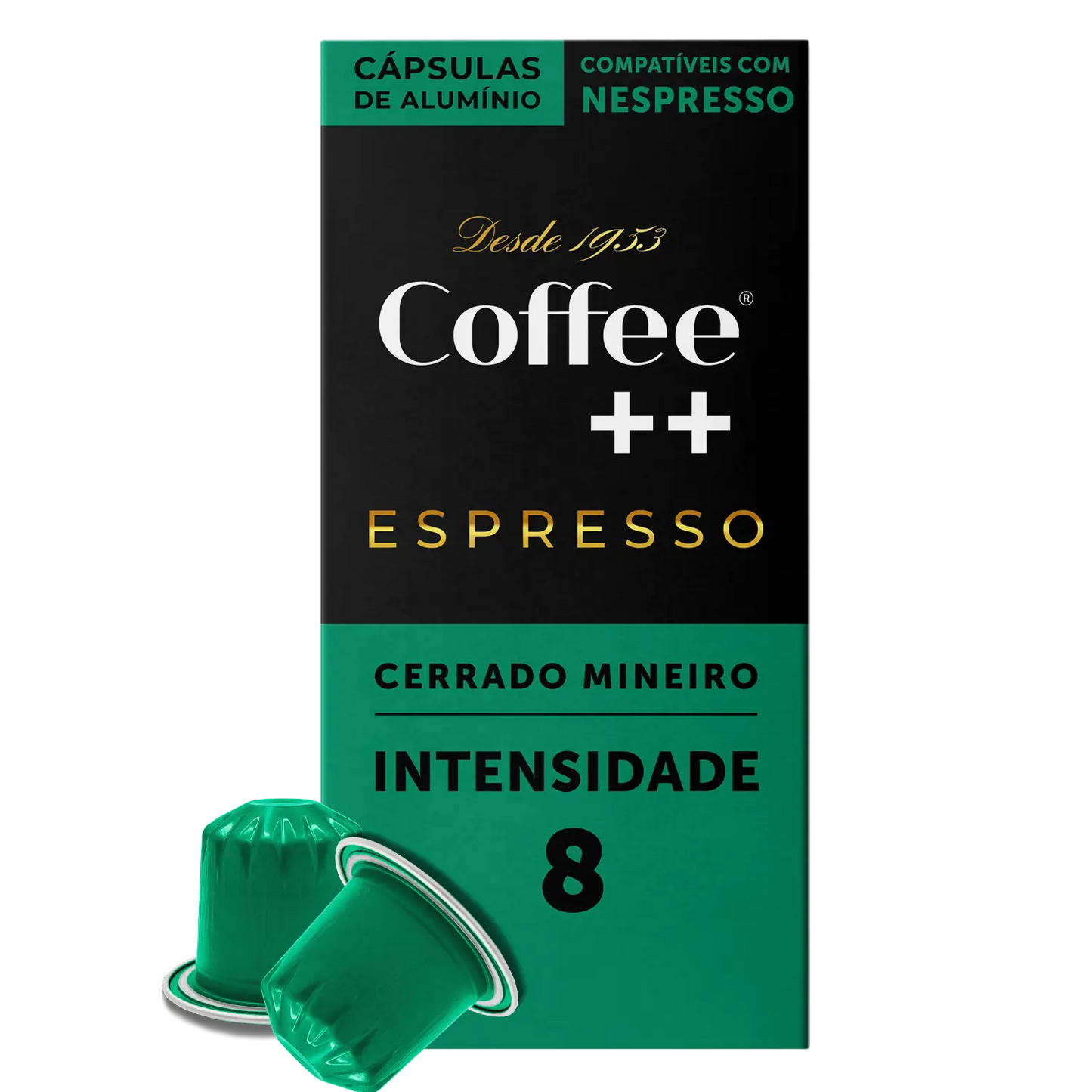 Café Coffee Mais Cerrado Mineiro | Cápsulas compatíveis com a Nespresso - 10 Unidades - 50g