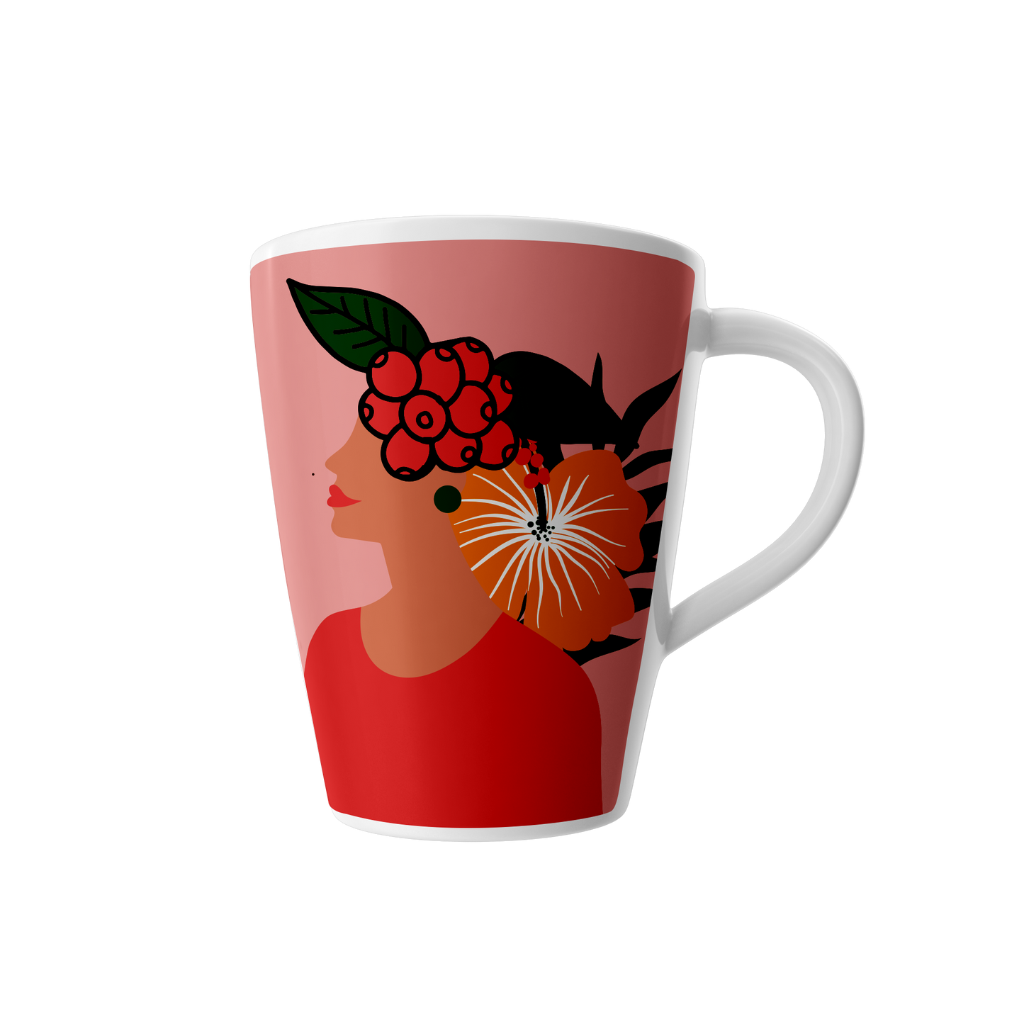 Caneca rosa Coffee ++ Geisha 250 ml