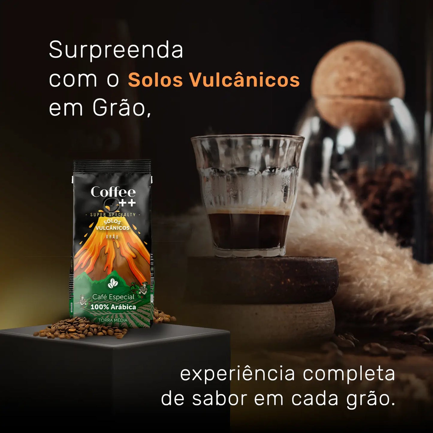 Café Solos Vulcânicos | Grãos - 250g