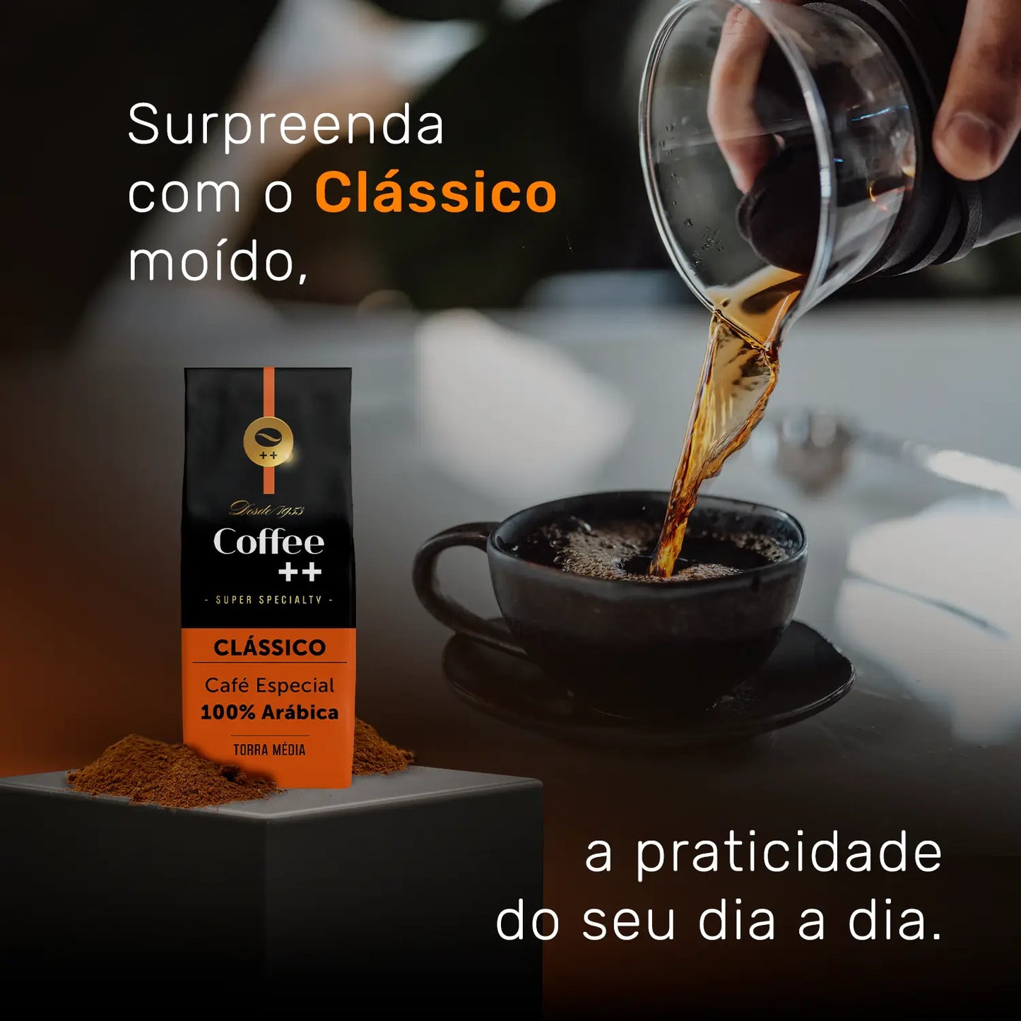  Café Clássico Coffee Mais - Moído