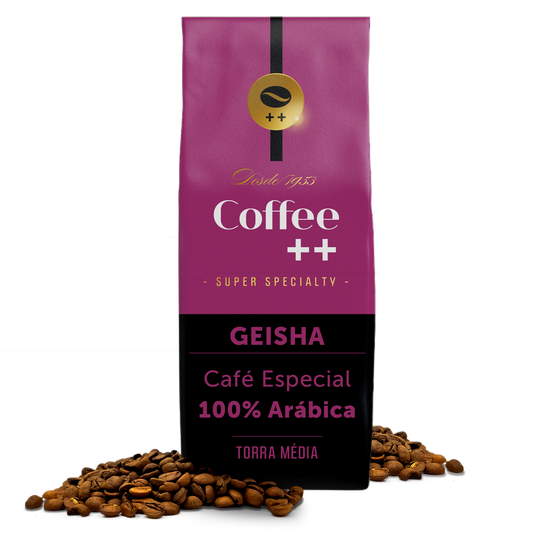 Café Coffee Mais Geisha | Café em grãos especial - 250 gramas