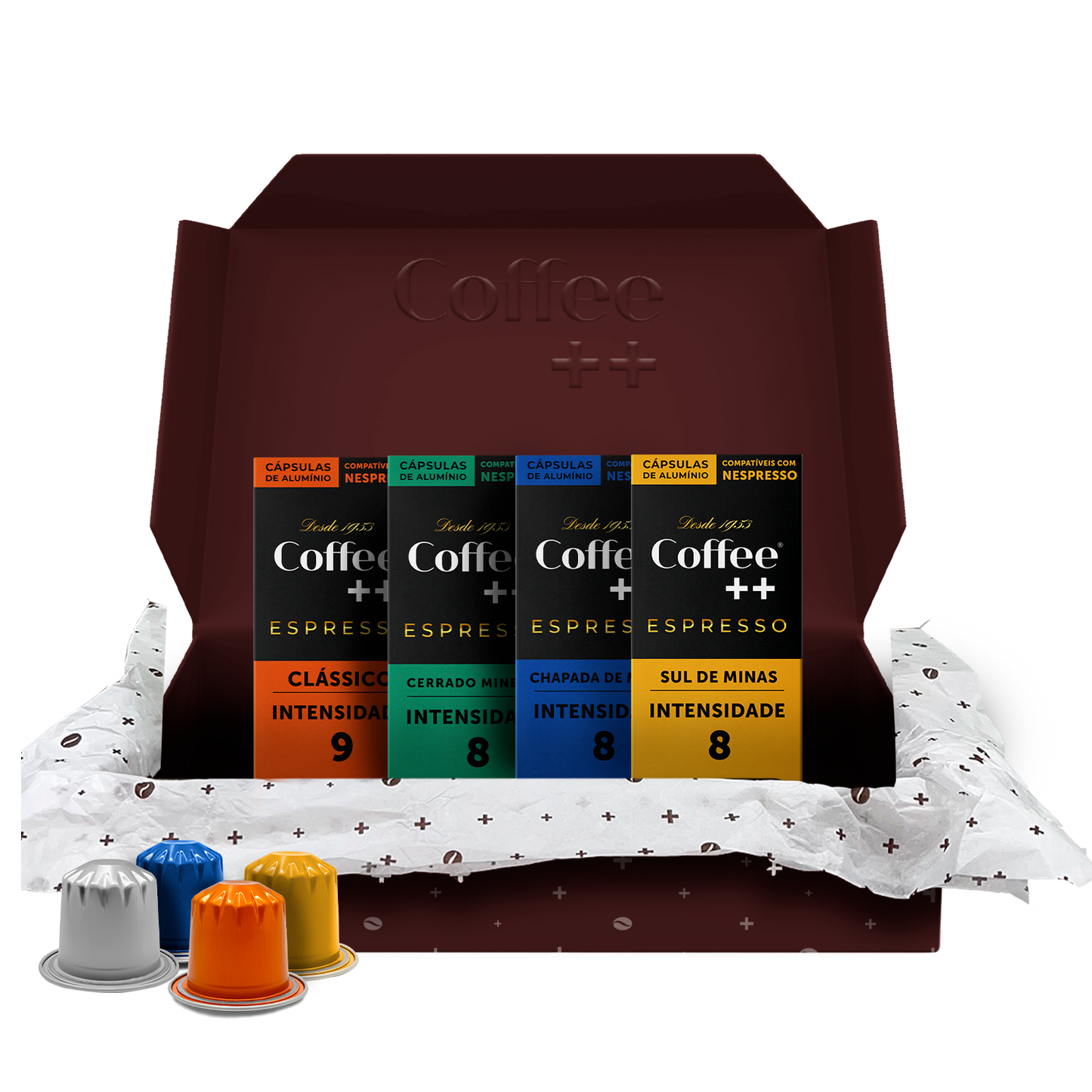 Kit | 40 Cápsulas de Café - Clássico + Fazendas