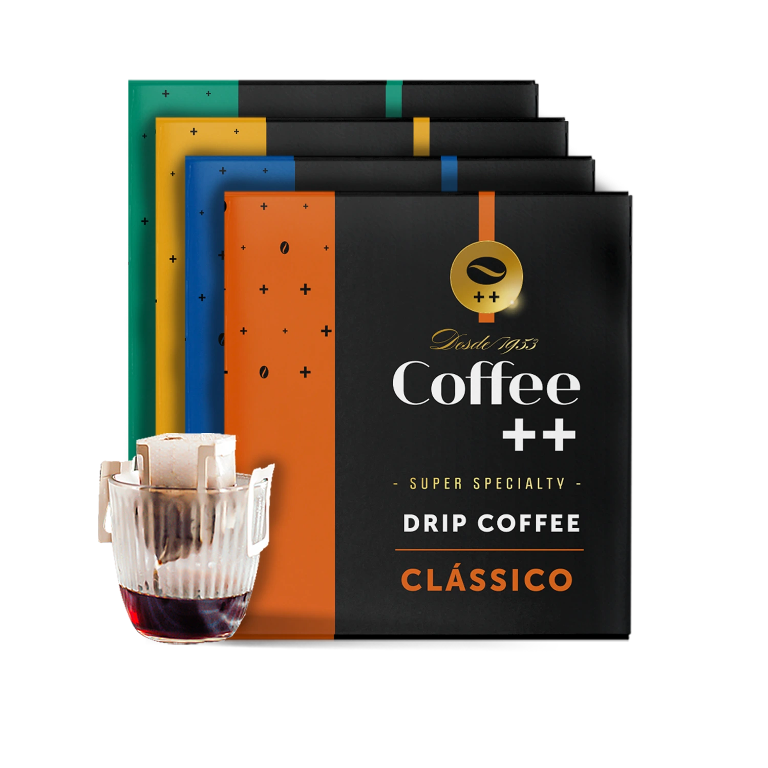 Kit  4 Drip Coffee - Fazendas e Clássico - FAZCL4 - COFFEE MAIS .webp