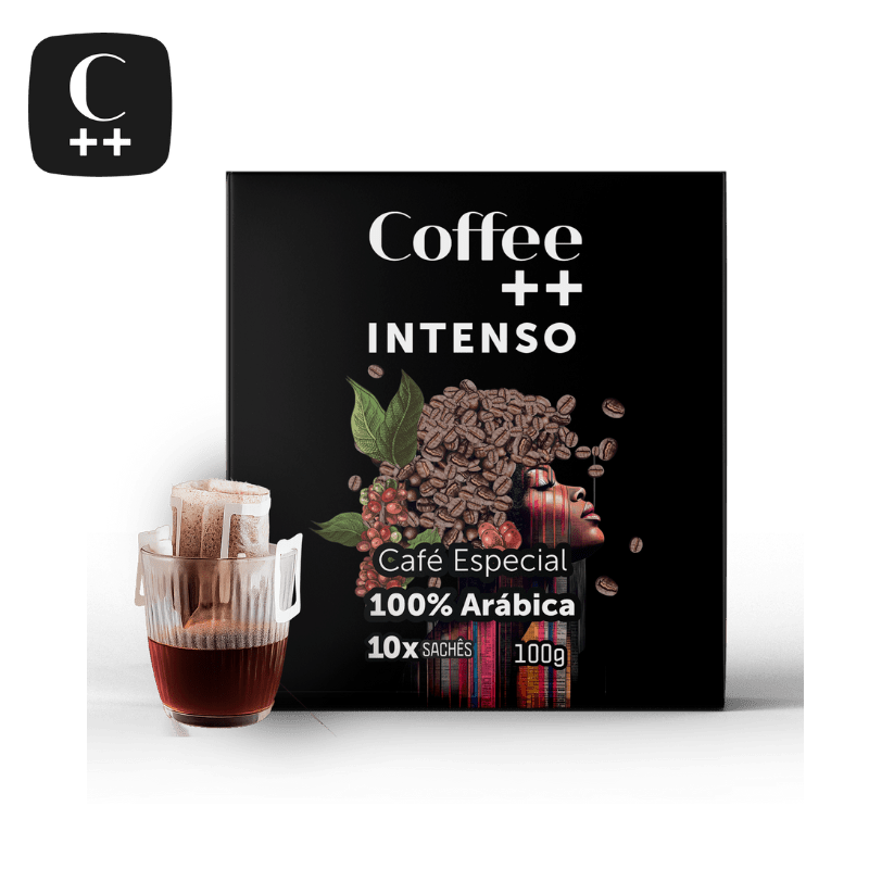 Assinatura Anual Café Intenso | Drip Coffee - 10 Sachês - Coffee Mais