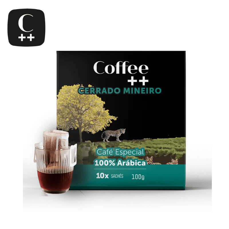 Assinatura Café Cerrado Mineiro | Drip Coffee - 10 Sachês - Coffee Mais