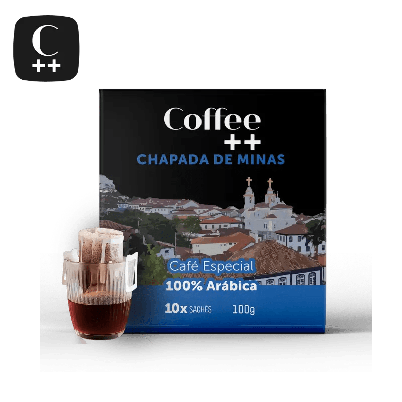 Assinatura Café Chapada De Minas | Drip Coffee - 10 Sachês - Coffee Mais