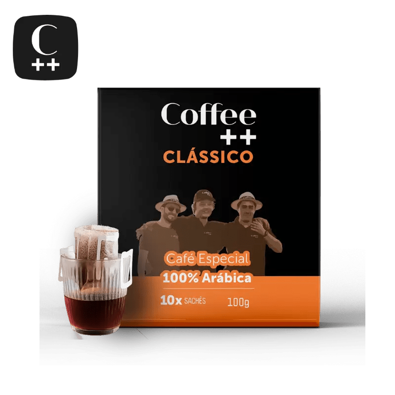Assinatura Café Clássico | Drip Coffee - 10 Sachês - Coffee Mais