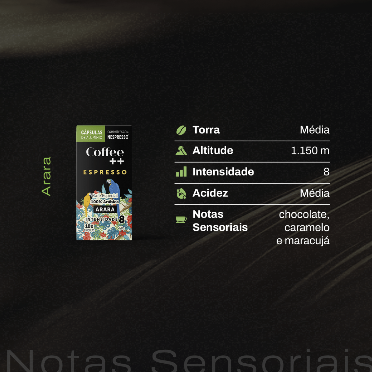 Café Arara | Cápsula - 10 Unidades - Coffee Mais
