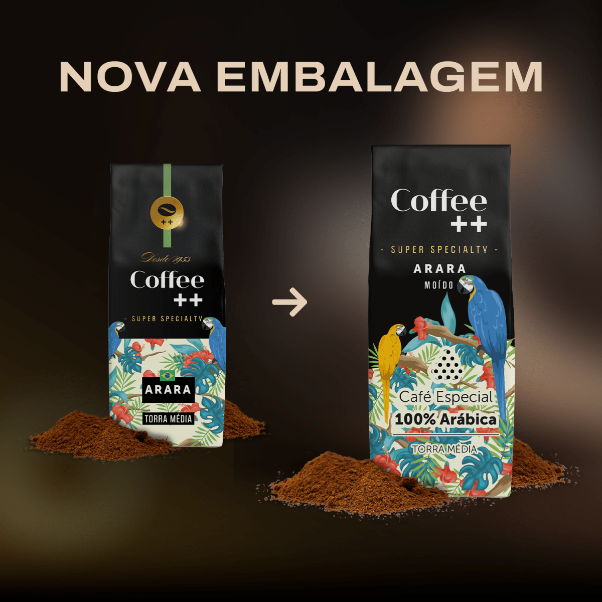 Café Arara | Moído - 250g - Coffee Mais