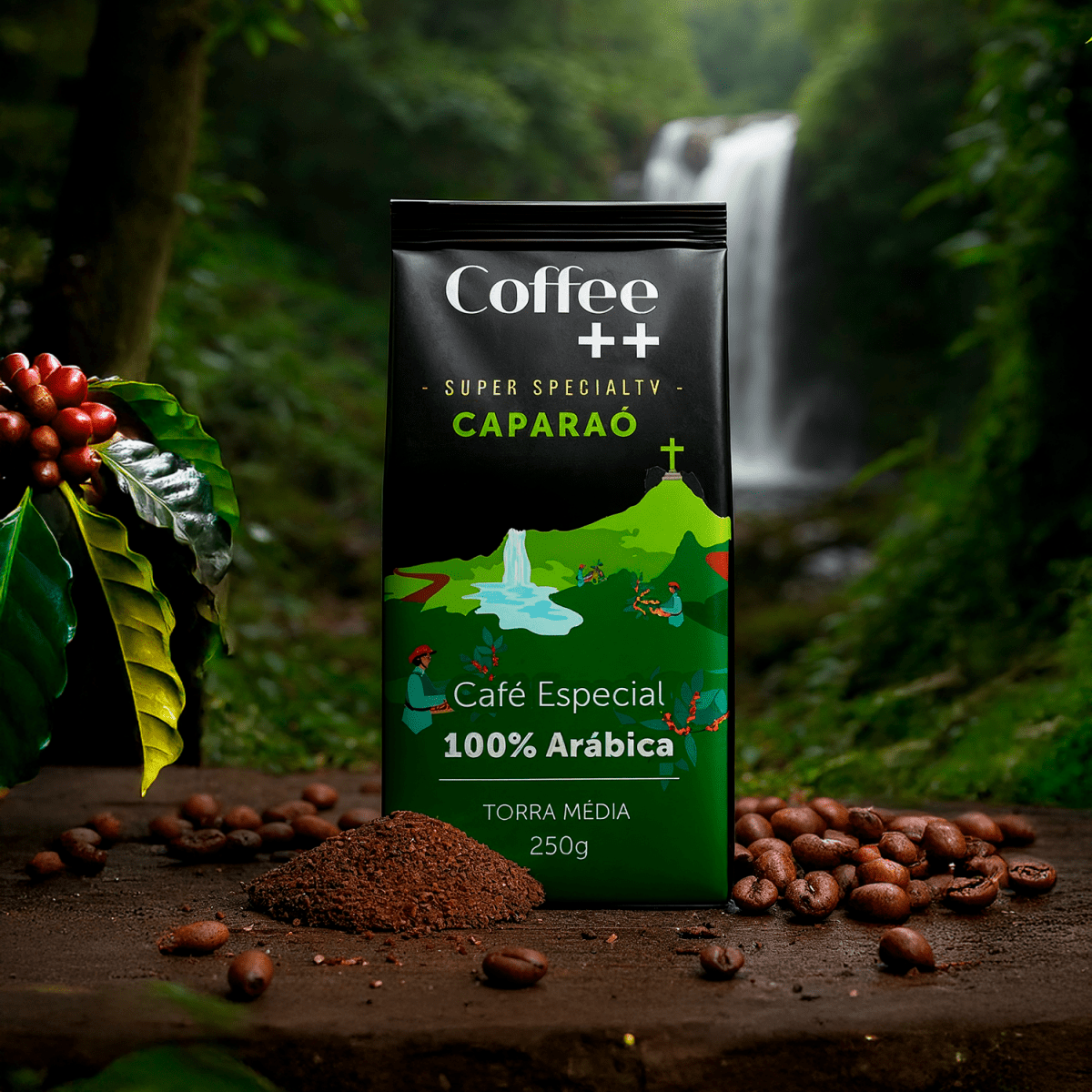 Café Caparaó | Moído - 250G - Coffee Mais