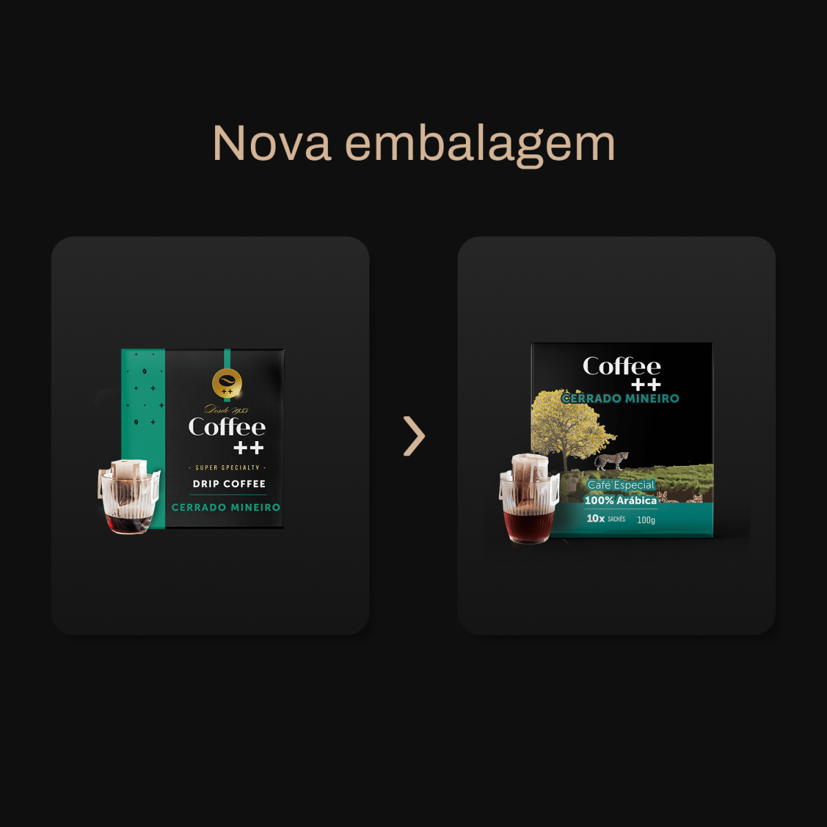 Café Cerrado Mineiro | Drip Coffee - 10 Sachês - Coffee Mais