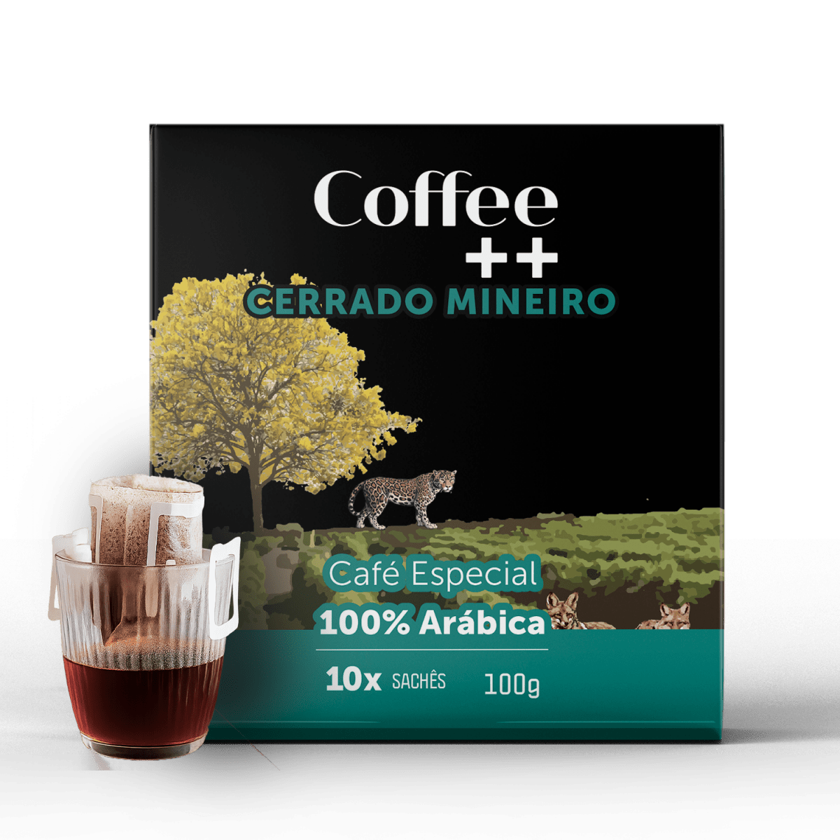 Café Cerrado Mineiro | Drip Coffee - 10 Sachês - Coffee Mais