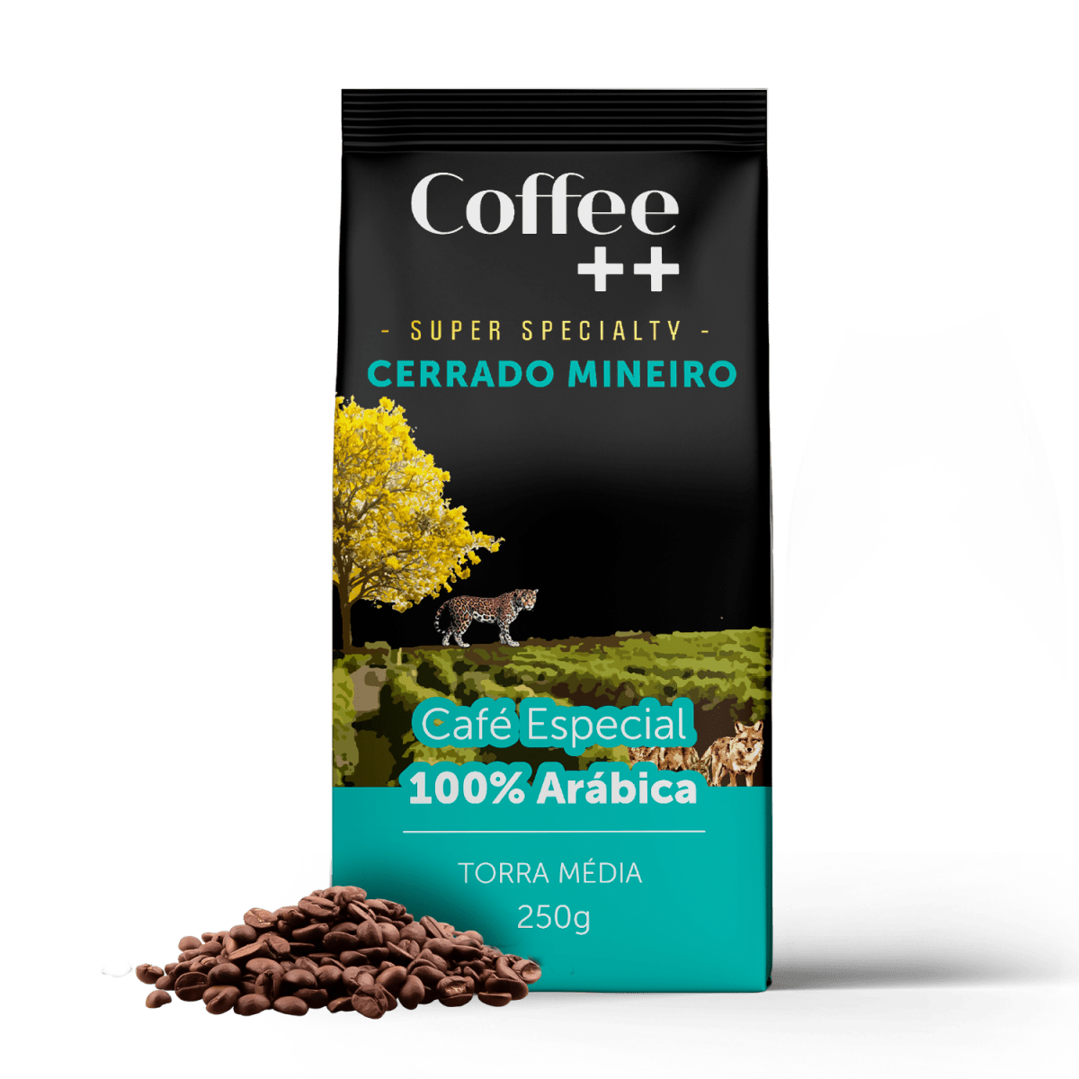 Café Cerrado Mineiro | Grãos - 250G - Coffee Mais