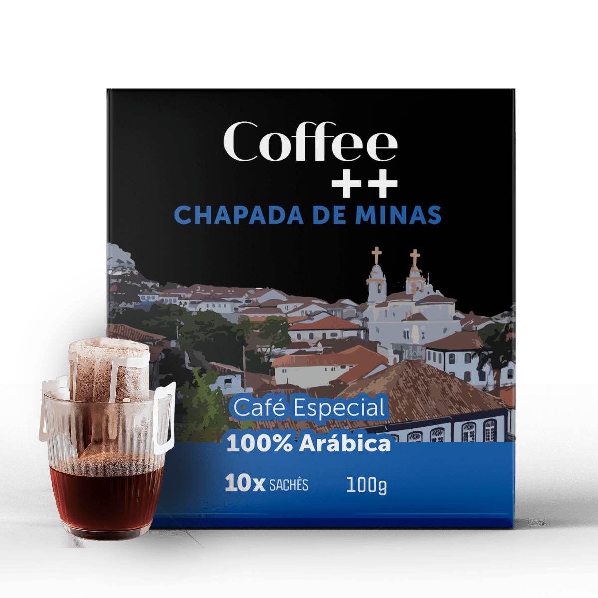 Café Chapada De Minas | Drip Coffee - 10 Sachês - Coffee Mais