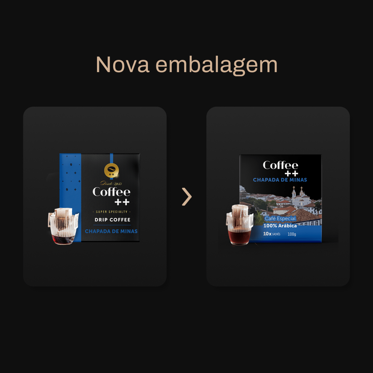 Café Chapada De Minas | Drip Coffee - 10 Sachês - Coffee Mais