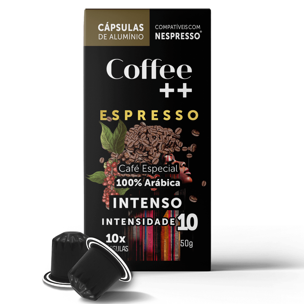Café Intenso | Cápsula - 10 Unidades - Coffee Mais