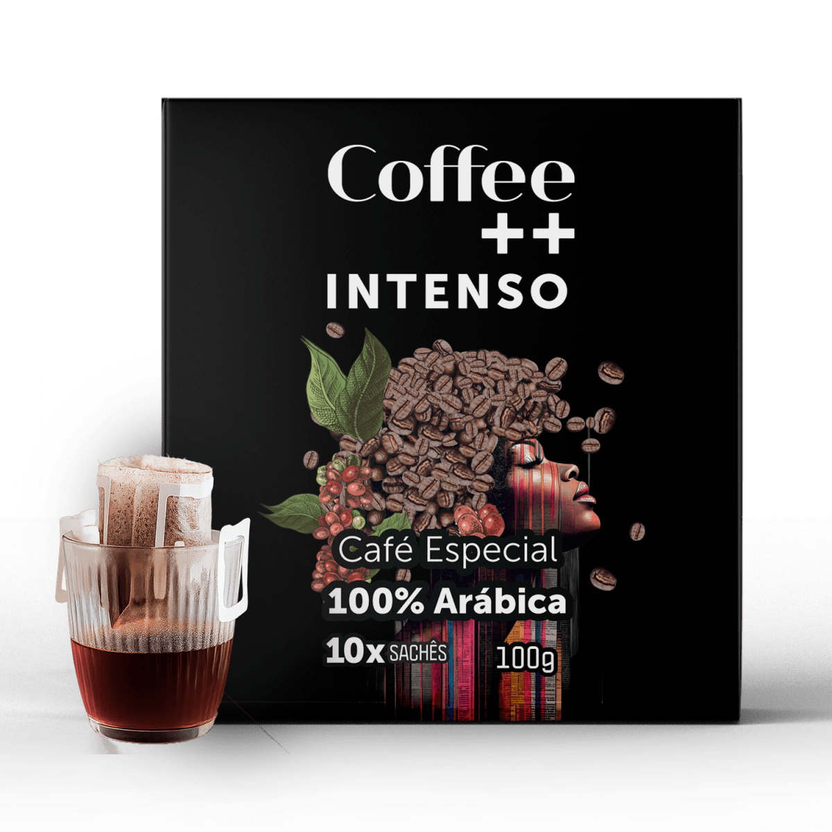 Café Intenso| Drip Coffee - 10 Sachês - Coffee Mais