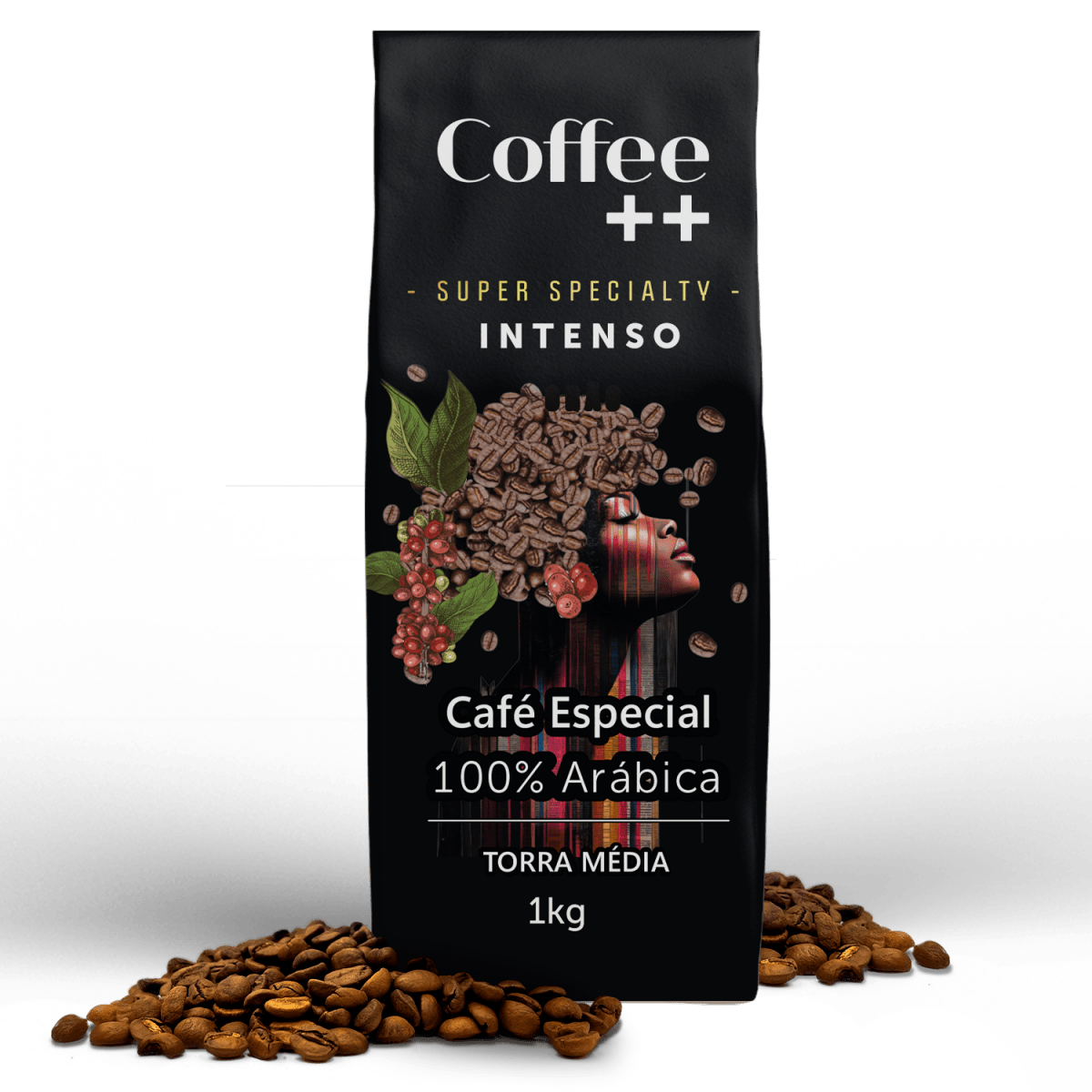 Café Intenso | Coffee Mais - Grãos - 1Kg