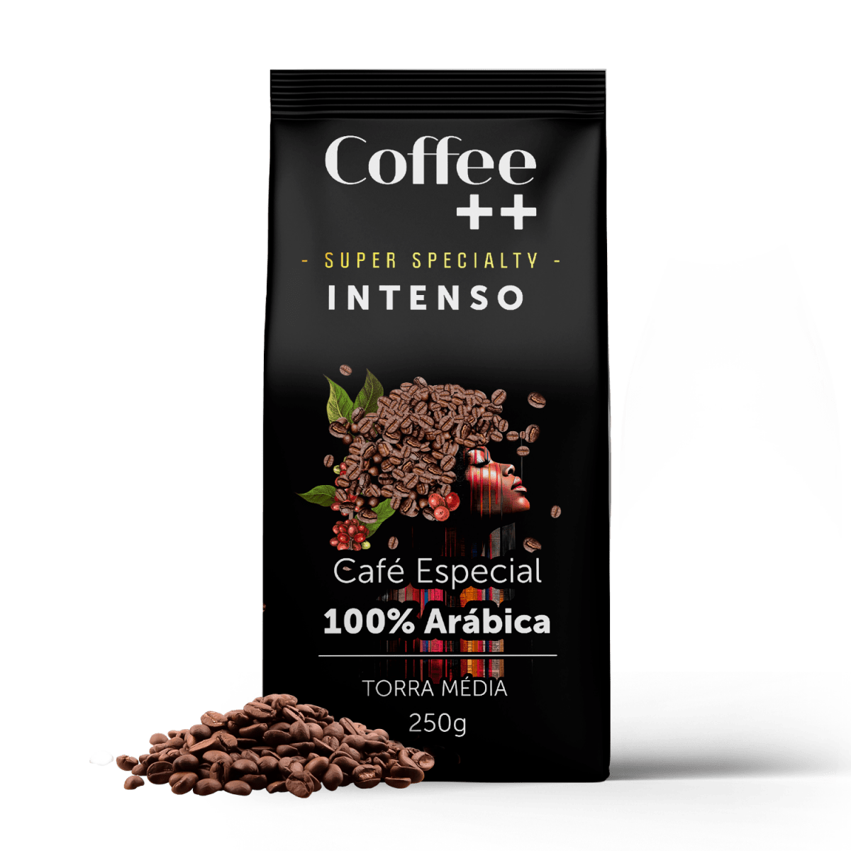 Café Intenso em Grãos 250g - Coffee++ – Coffee Mais Café Intenso em Grãos 250g - Coffee++ – Coffee Mais
