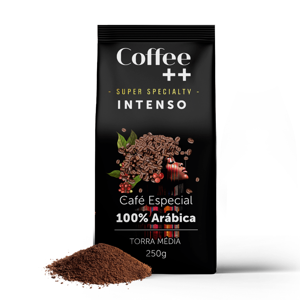 Café Intenso | Moído - 250g - Coffee Mais