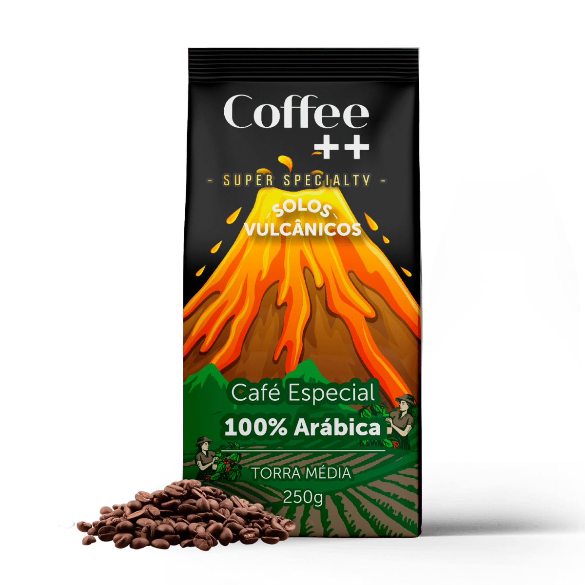 Café Solos Vulcânicos | Grãos - 250g - Coffee Mais