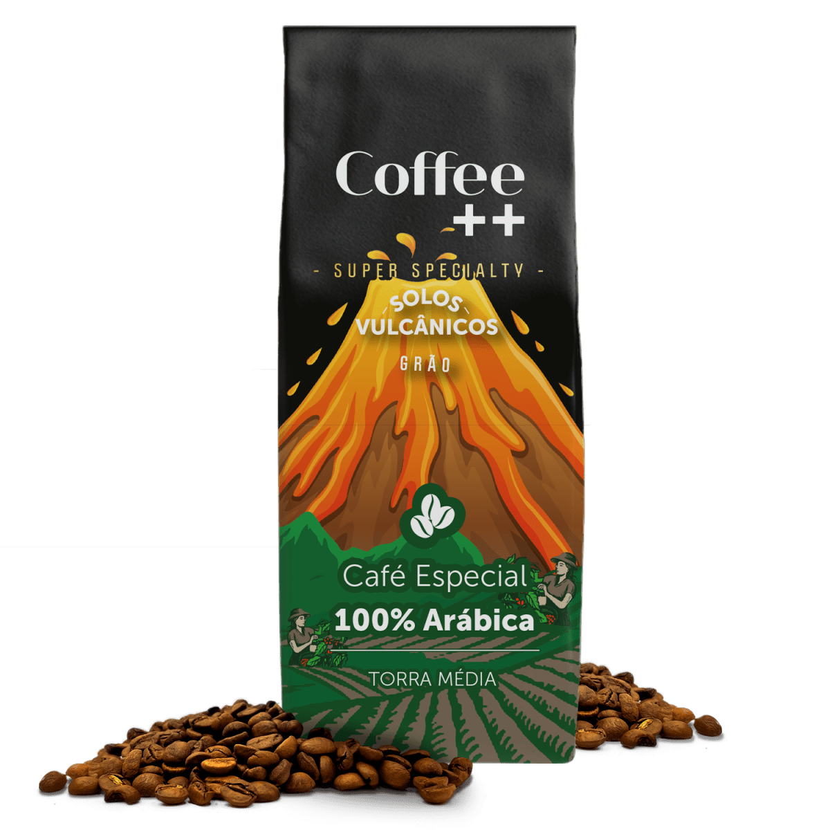 Café Solos Vulcânicos | Grãos - 250g - Coffee Mais