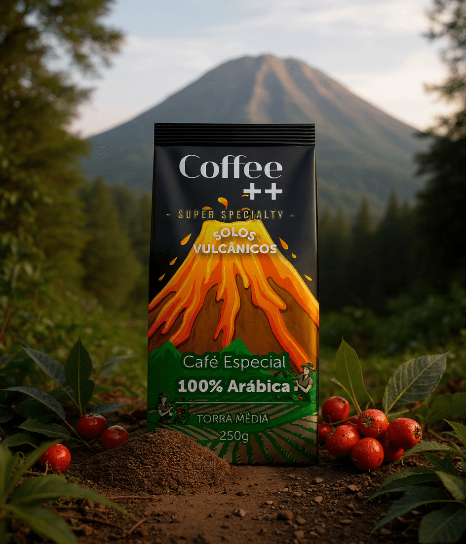 Café Solos Vulcânicos | Moído - 250g - Coffee Mais
