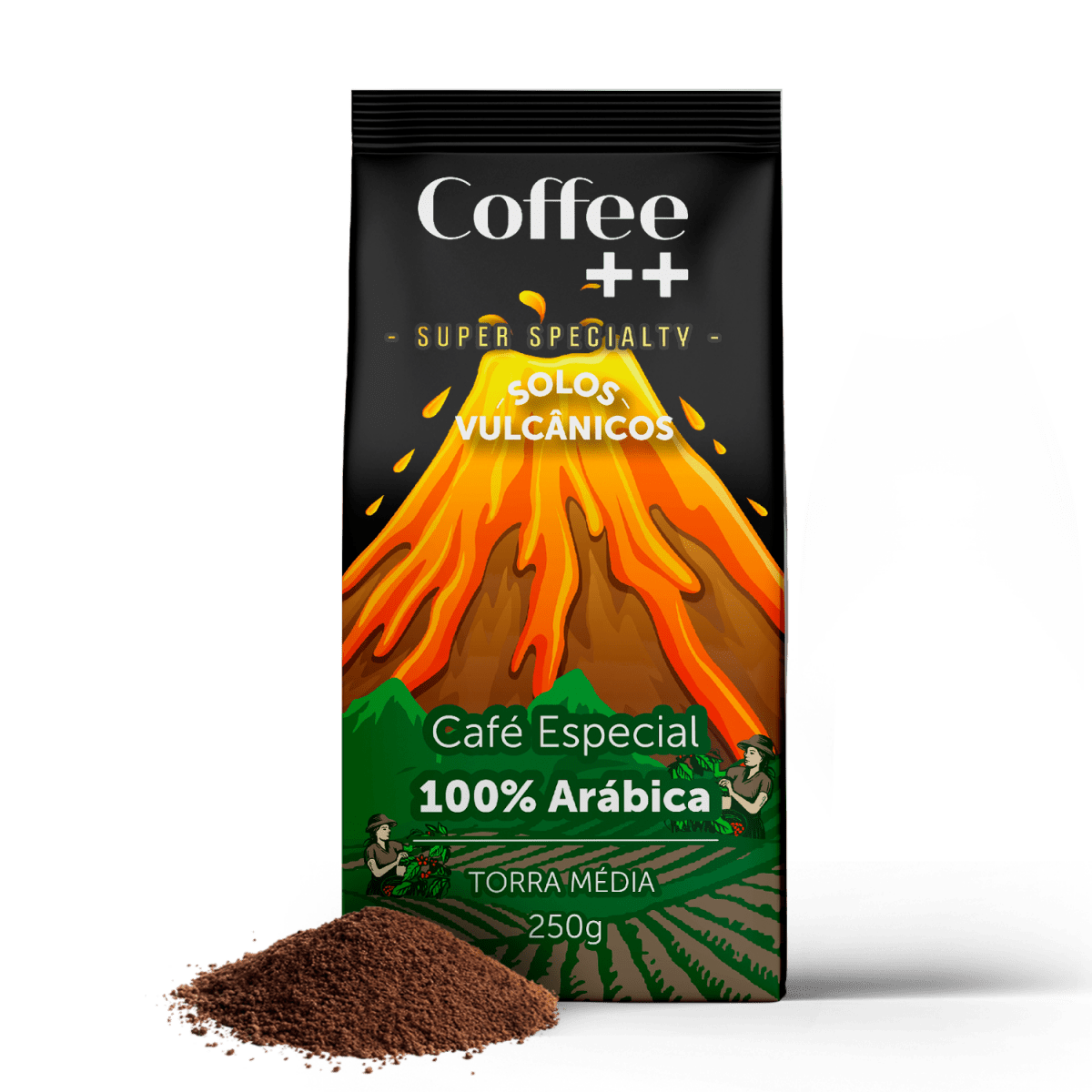Café Solos Vulcânicos | Moído - 250g - Coffee Mais