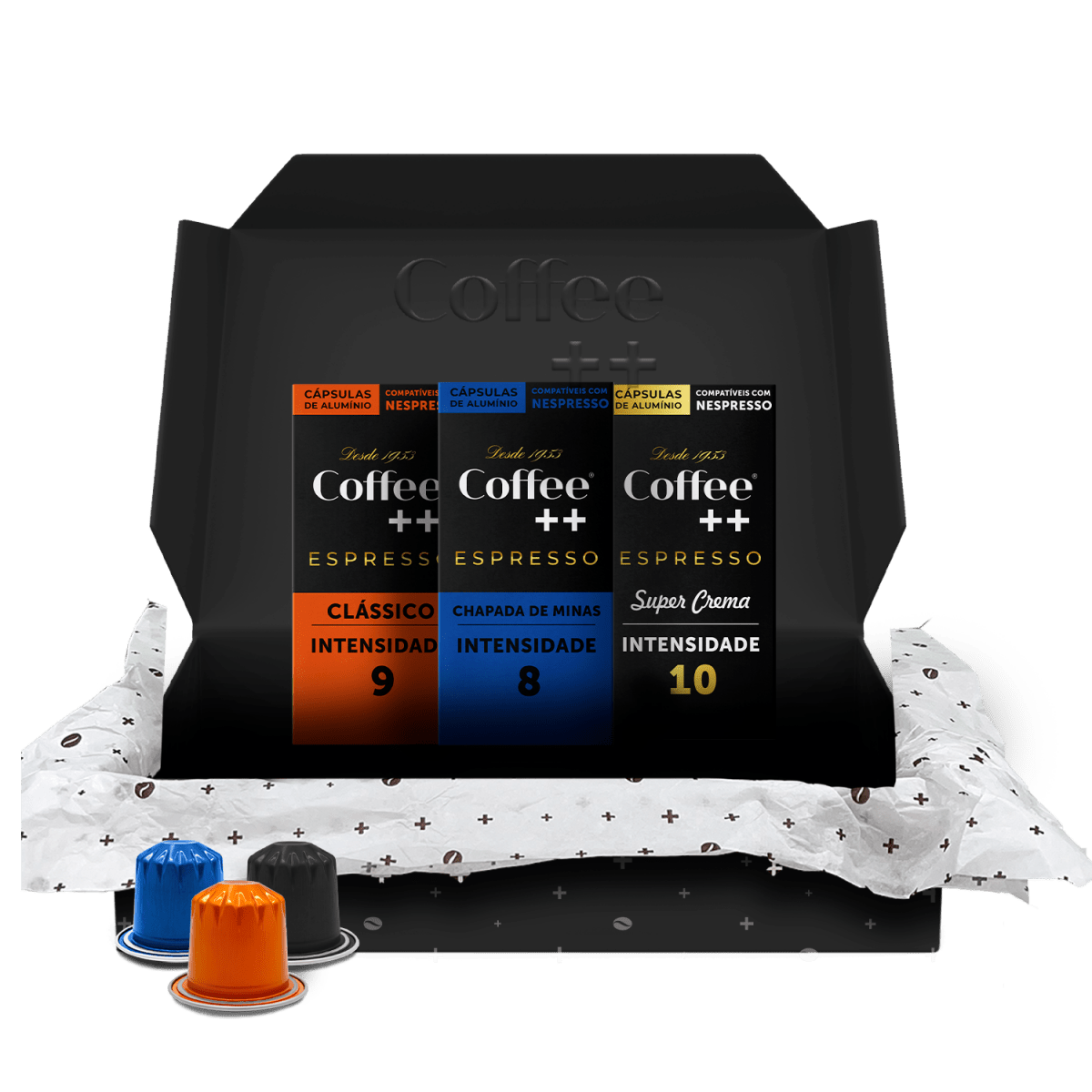 Kit Super Intenso | Cápsulas - 30 Unidades - Coffee Mais