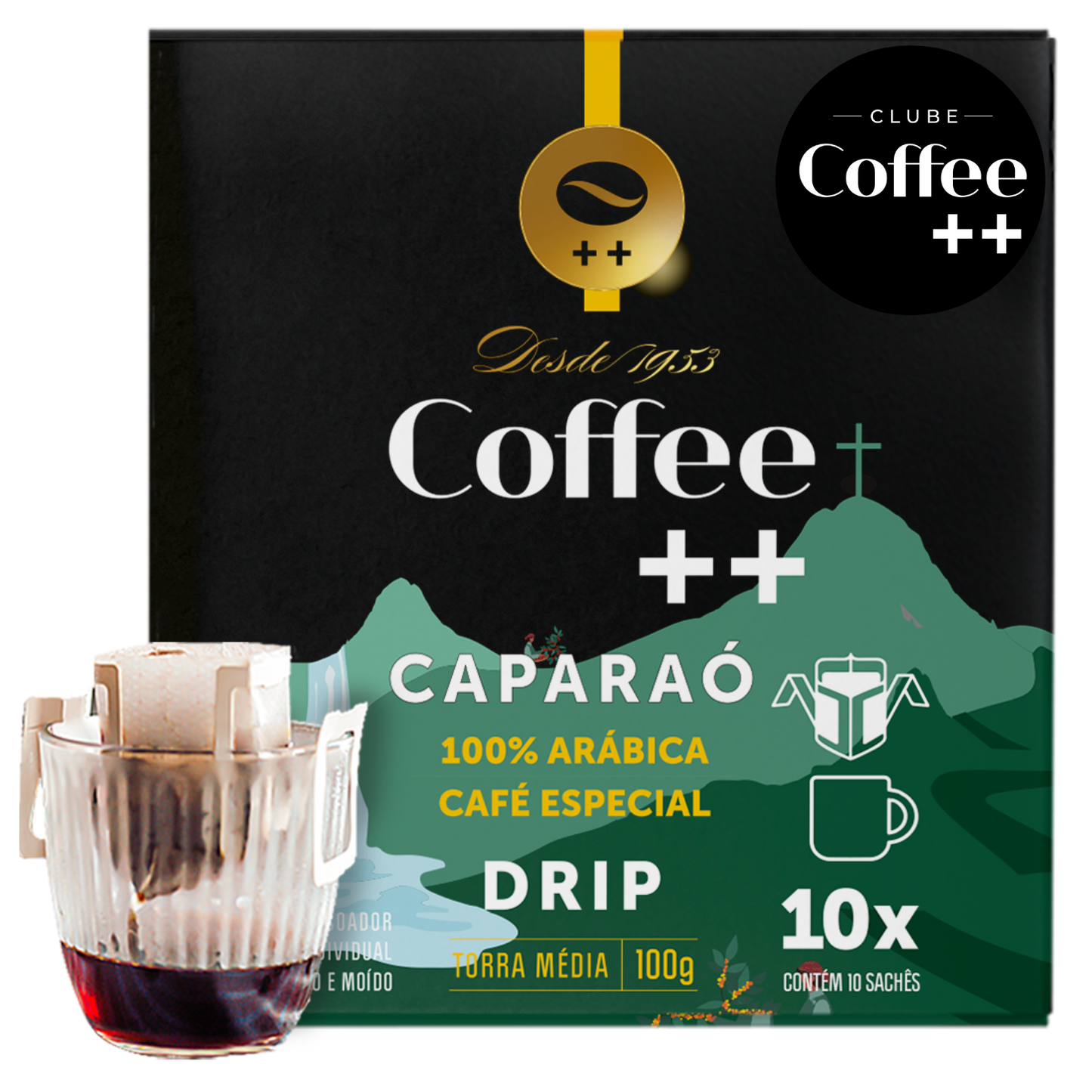 Assinatura Café Caparaó | Drip Coffee - 10 Sachês
