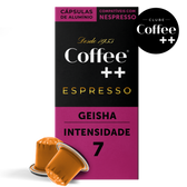 Assinatura Café Coffee Mais Geisha | Cápsulas compatíveis com a Nespresso