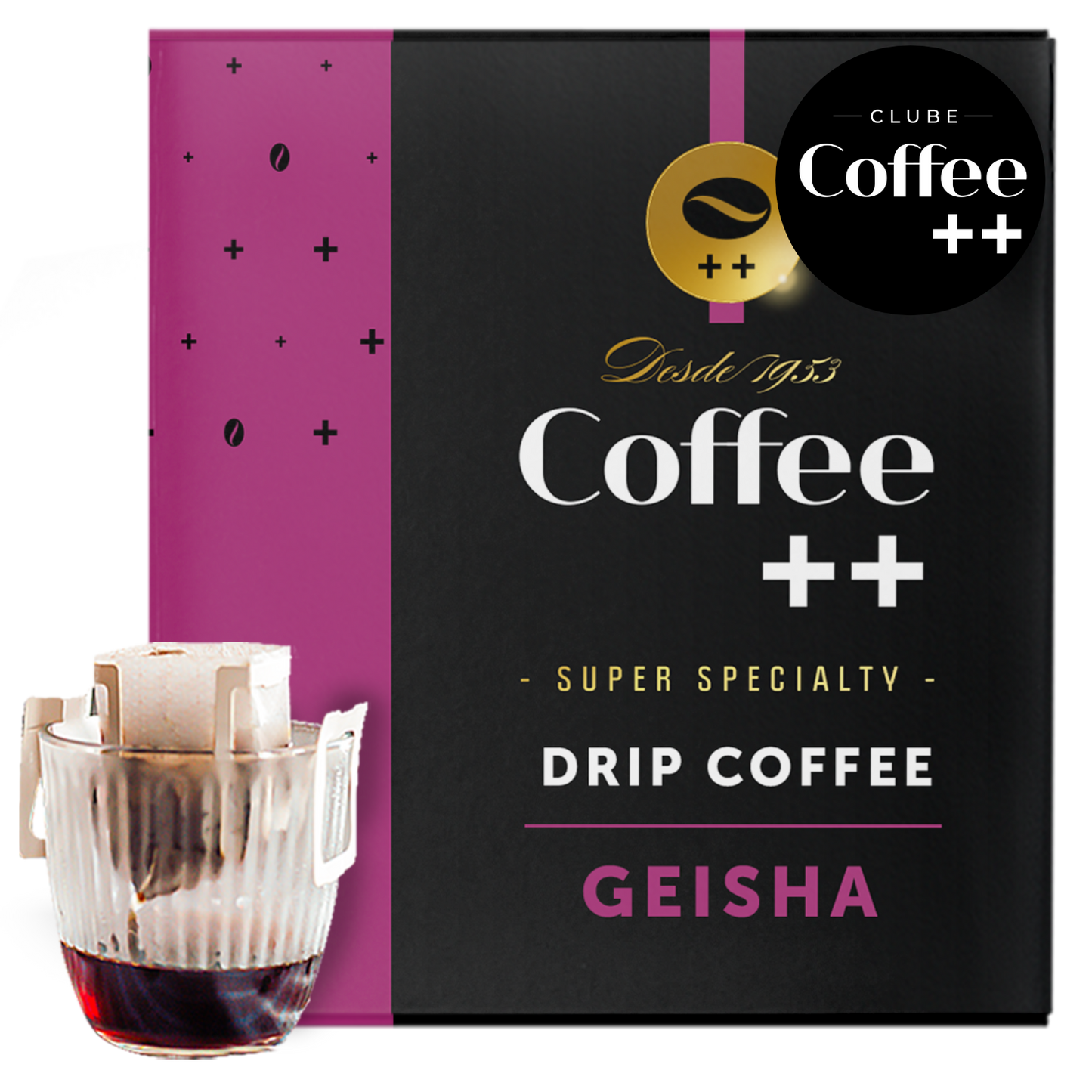 Assinatura Café Geisha | Drip Coffee - 10 Sachês