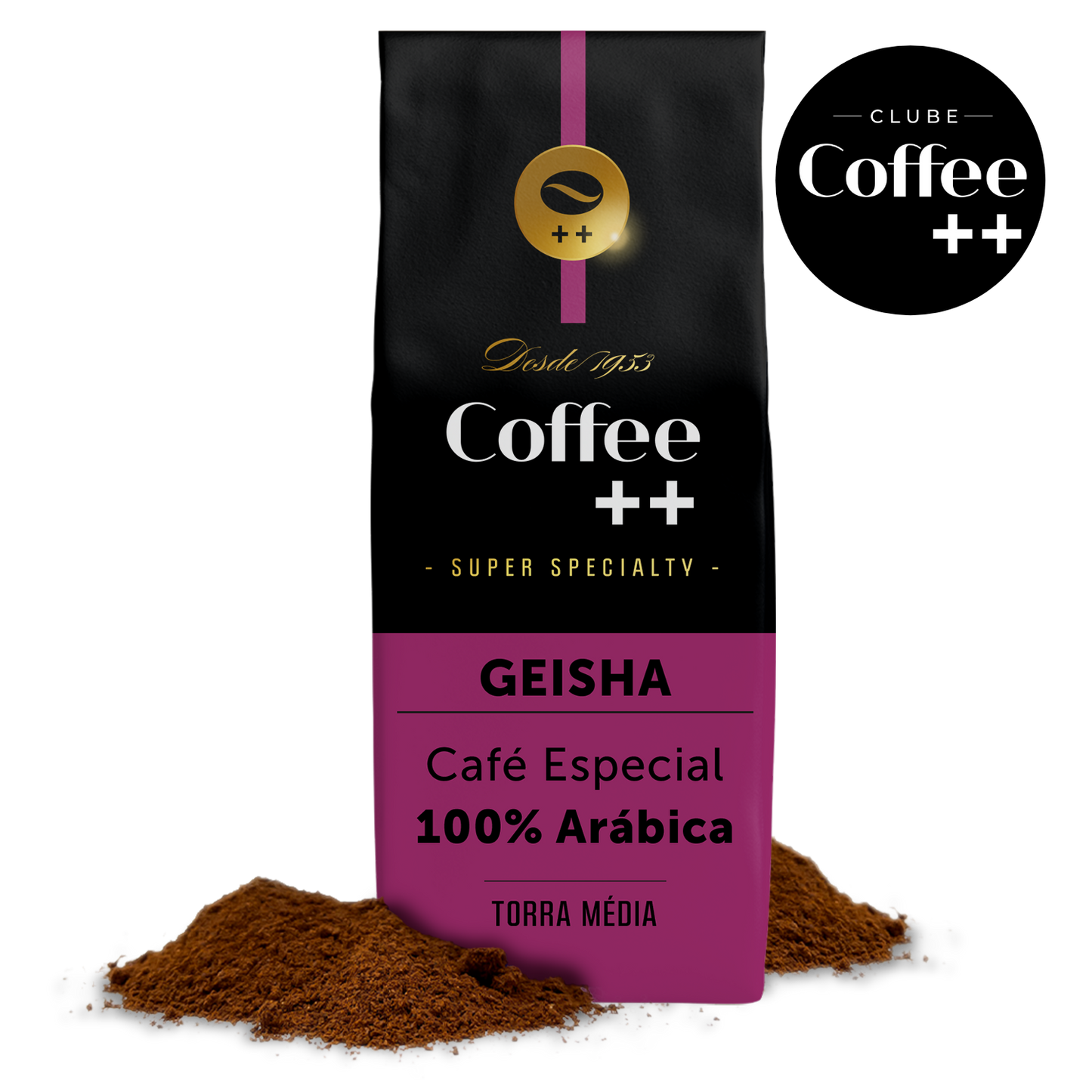 Assinatura Café Coffee Mais Geisha | Café torrado e moído especial - 250 gramas