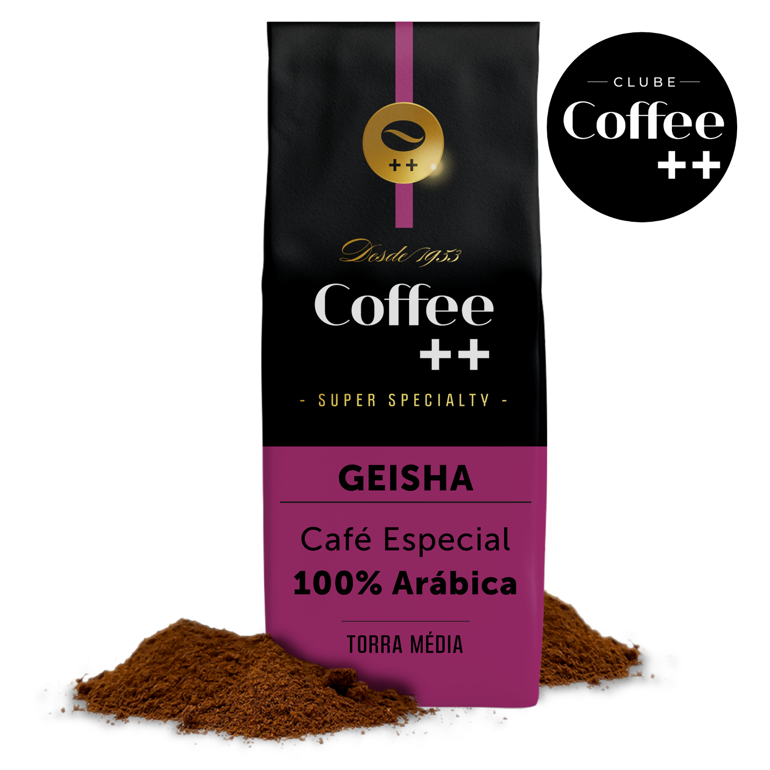 Assinatura Café Coffee Mais Geisha | Café torrado e moído especial - 250 gramas