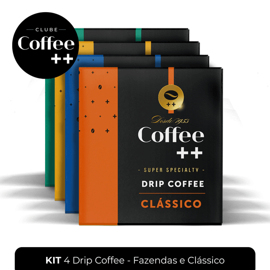 Assinatura Kit  4 Drip Coffee - Fazendas e Clássico