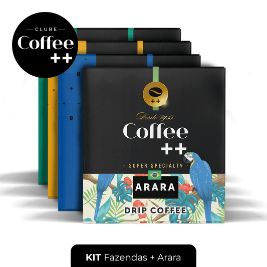 Assinatura Kit Drip Coffee Fazendas + Arara