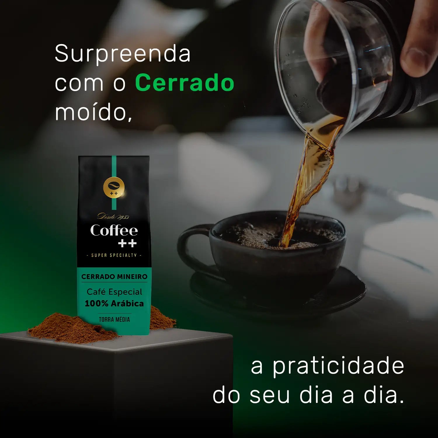 Café Cerrado Mineiro - Coffee Mais - Moído