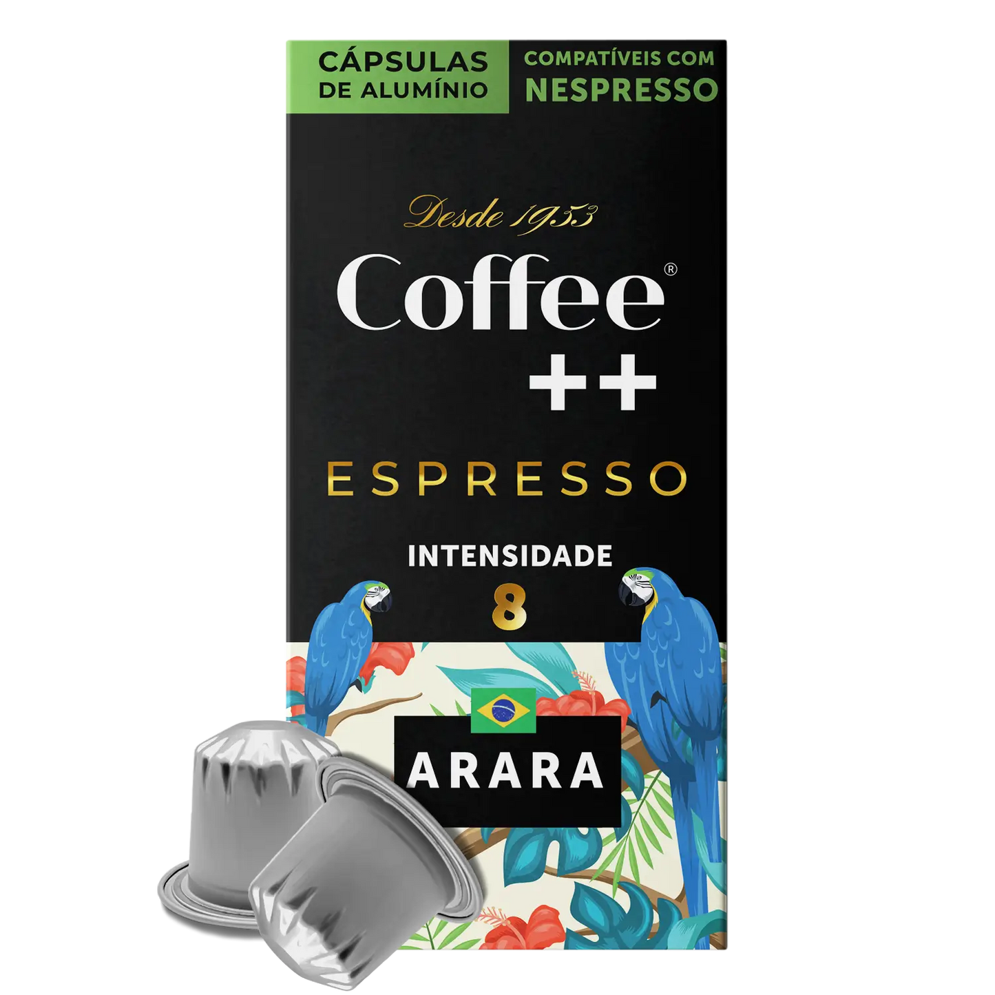 Café em Cápsula - Coffee Mais - Arara - 10 Unidades - 50g 