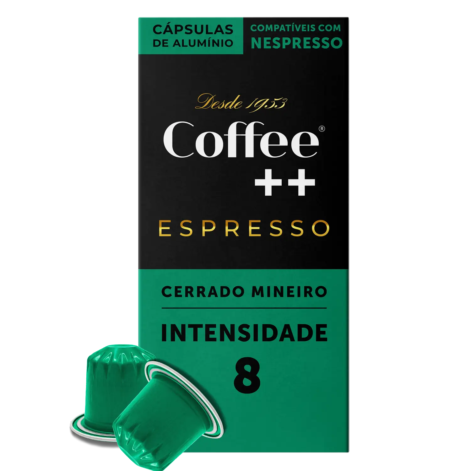 Café em Cápsula - Coffee Mais - Cerrado Mineiro - 10 Unidades - 50g.