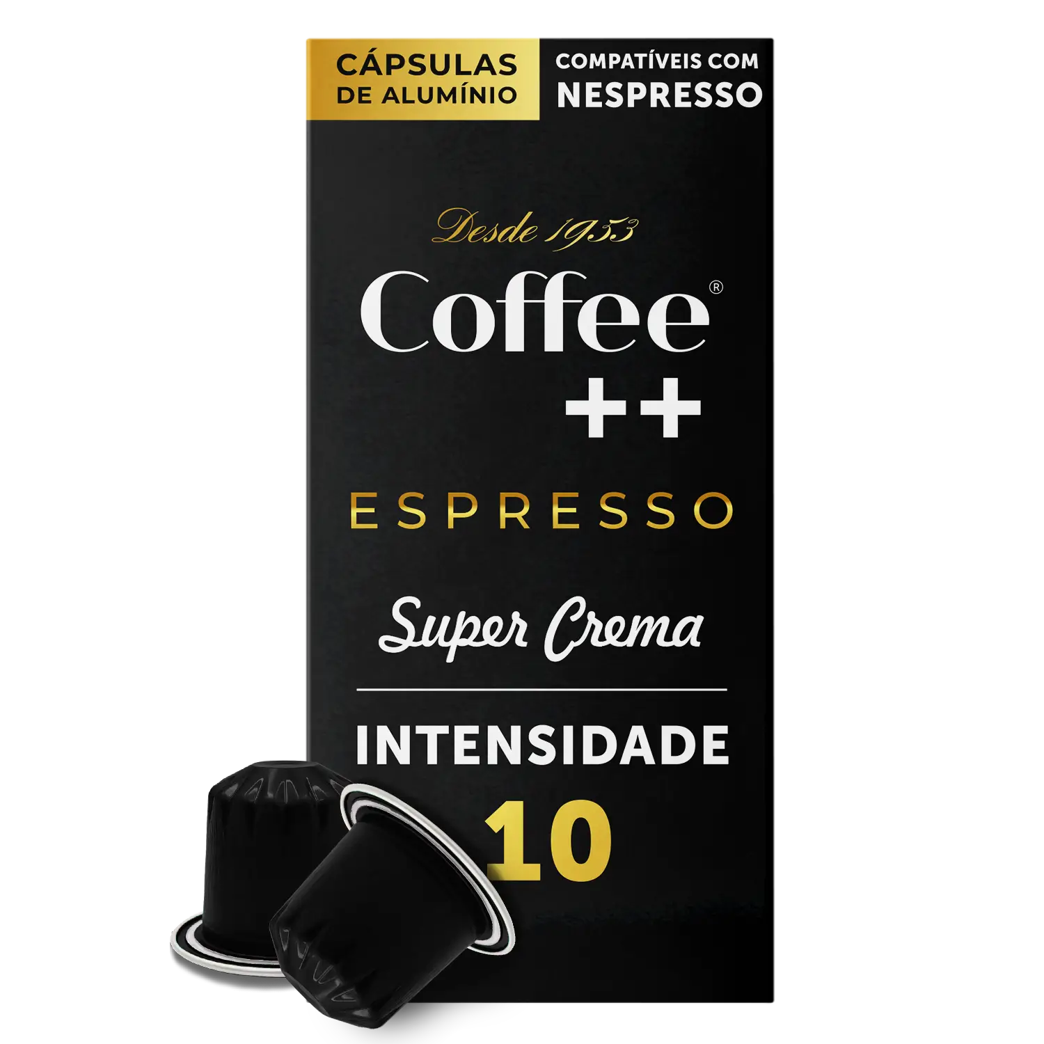 Café em Cápsula - Coffee Mais - Supercrema - 10 Unidades - 50g