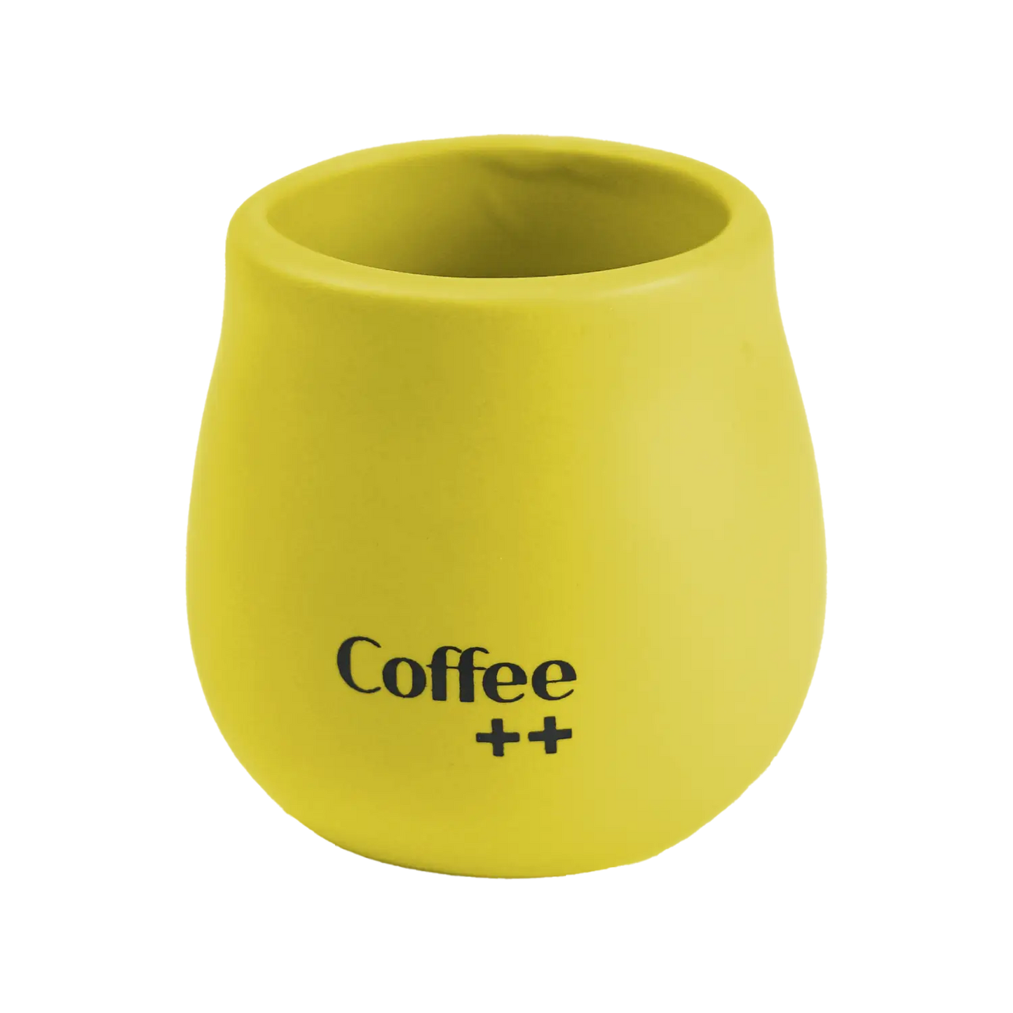 Copo de cerâmica Amarelo - Coffee Mais - 80ml