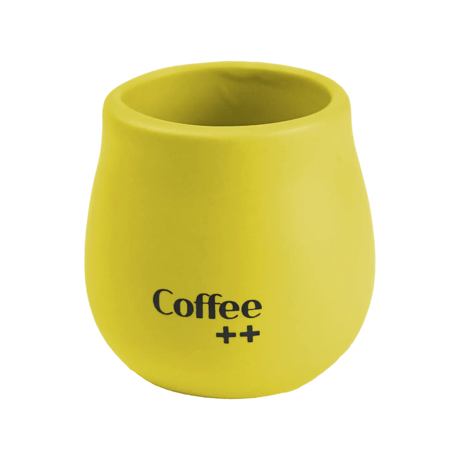 Copo de cerâmica Amarelo - Coffee Mais - 80ml