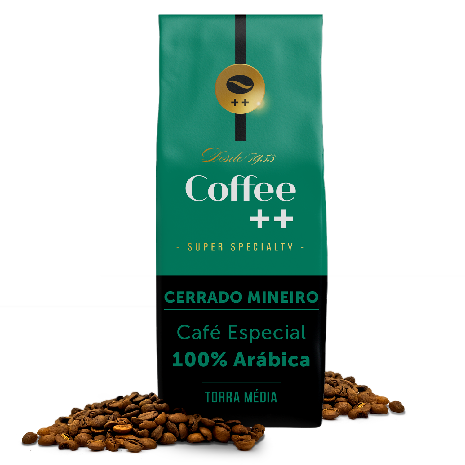 Café Coffee Mais Cerrado Mineiro | Café em grãos especial - 250 gramas