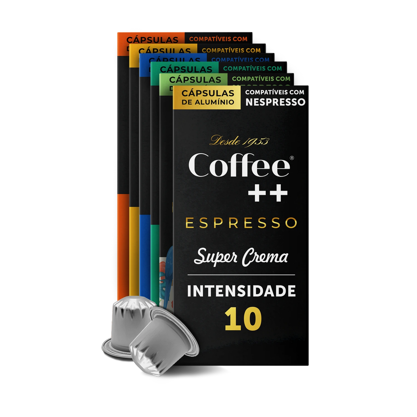 Kit  100 Cápsulas - Família + Arara + Super Crema - 728 - COFFEE MAIS