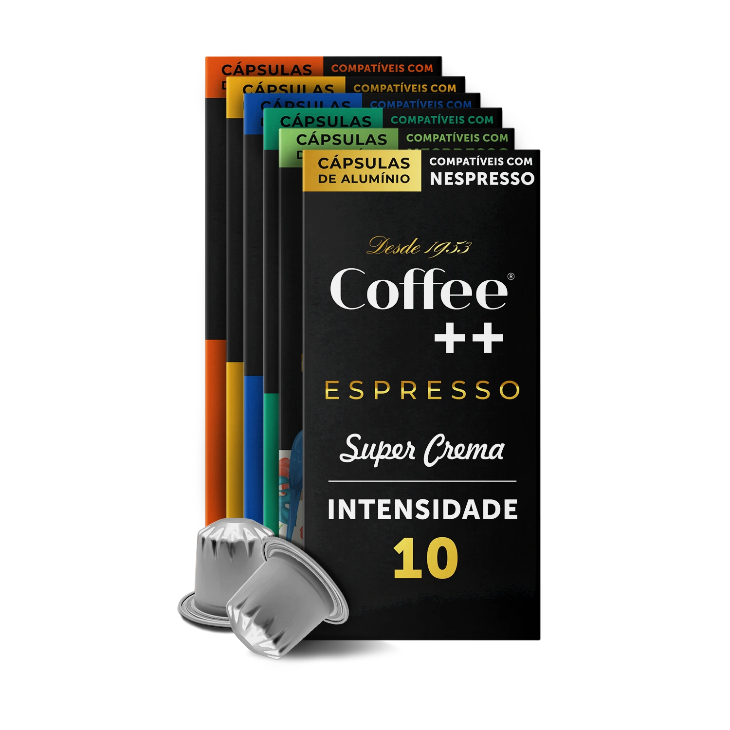 Kit  100 Cápsulas - Família + Arara + Super Crema - 728 - COFFEE MAIS