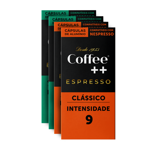 Kit | 40 Cápsulas de Café - Clássico +  Cerrado Mineiro