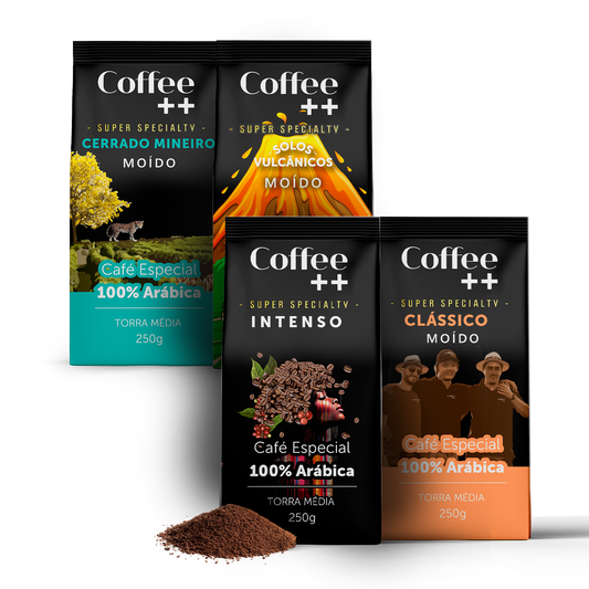 Kit Chocolate  Moído - 4 Pacotes 250g