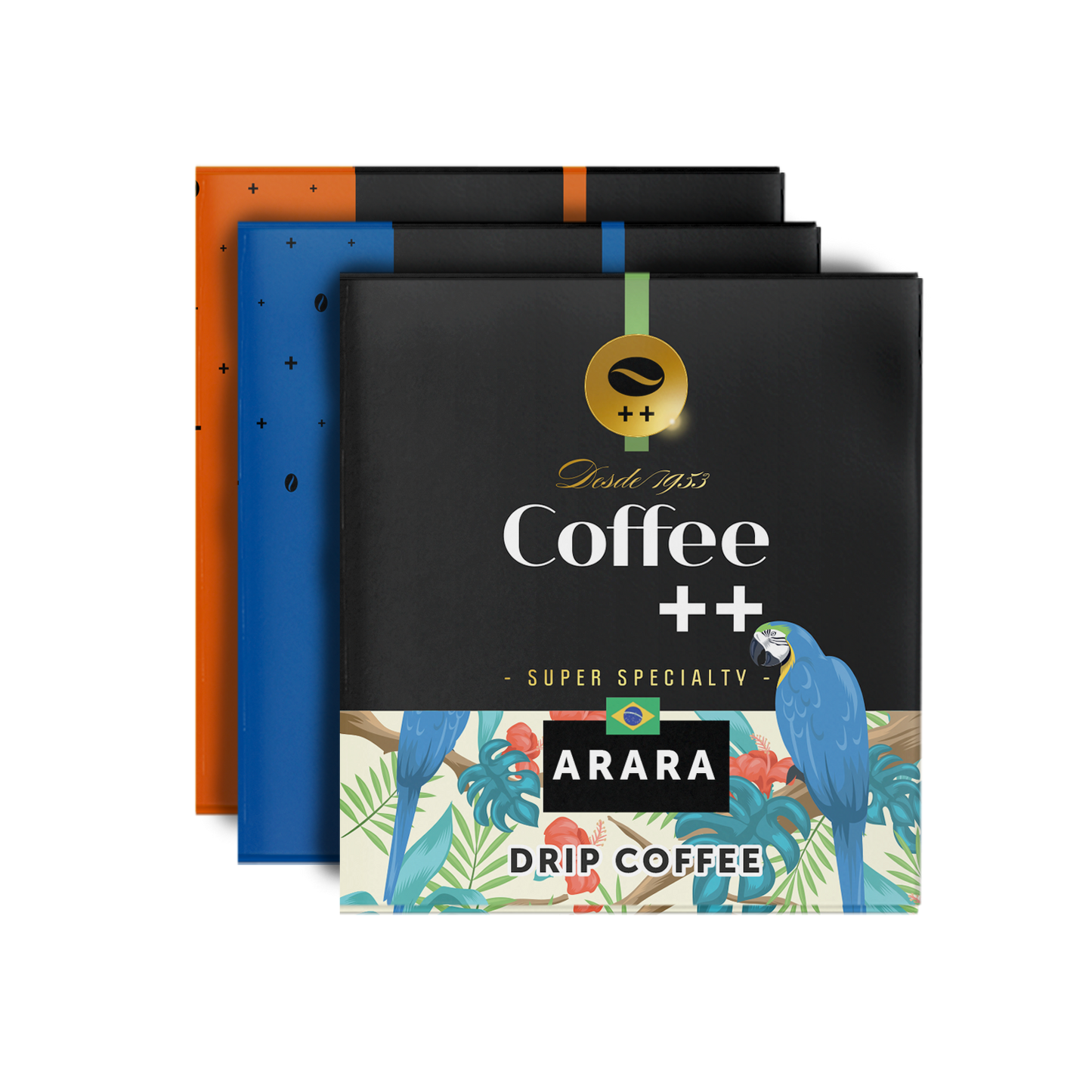 Kit Drip Coffee  - Clássico + Chapada de Minas + Arara - 30 Sachês