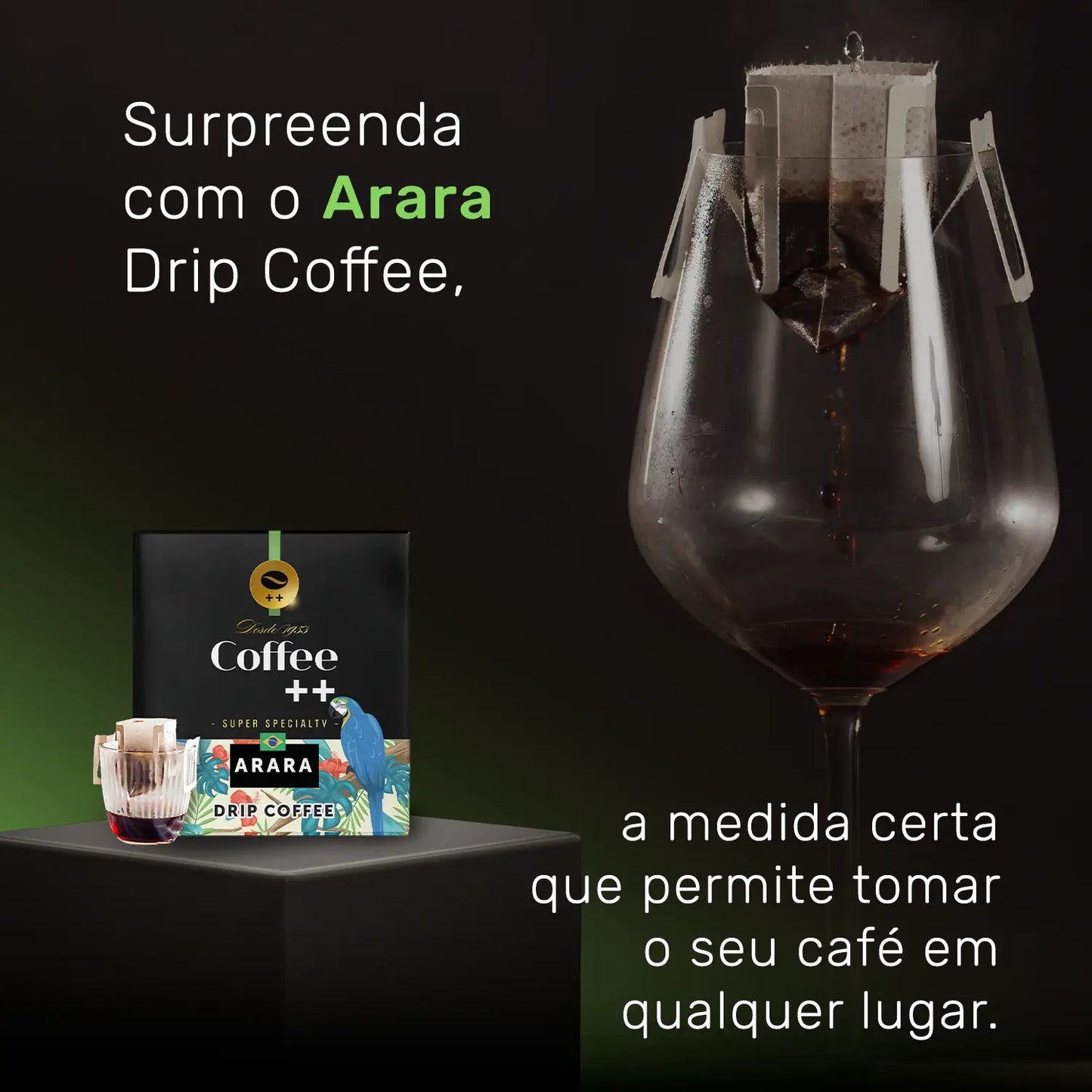 Assinatura Café Arara | Drip Coffee - 10 Sachês - Coffee Mais