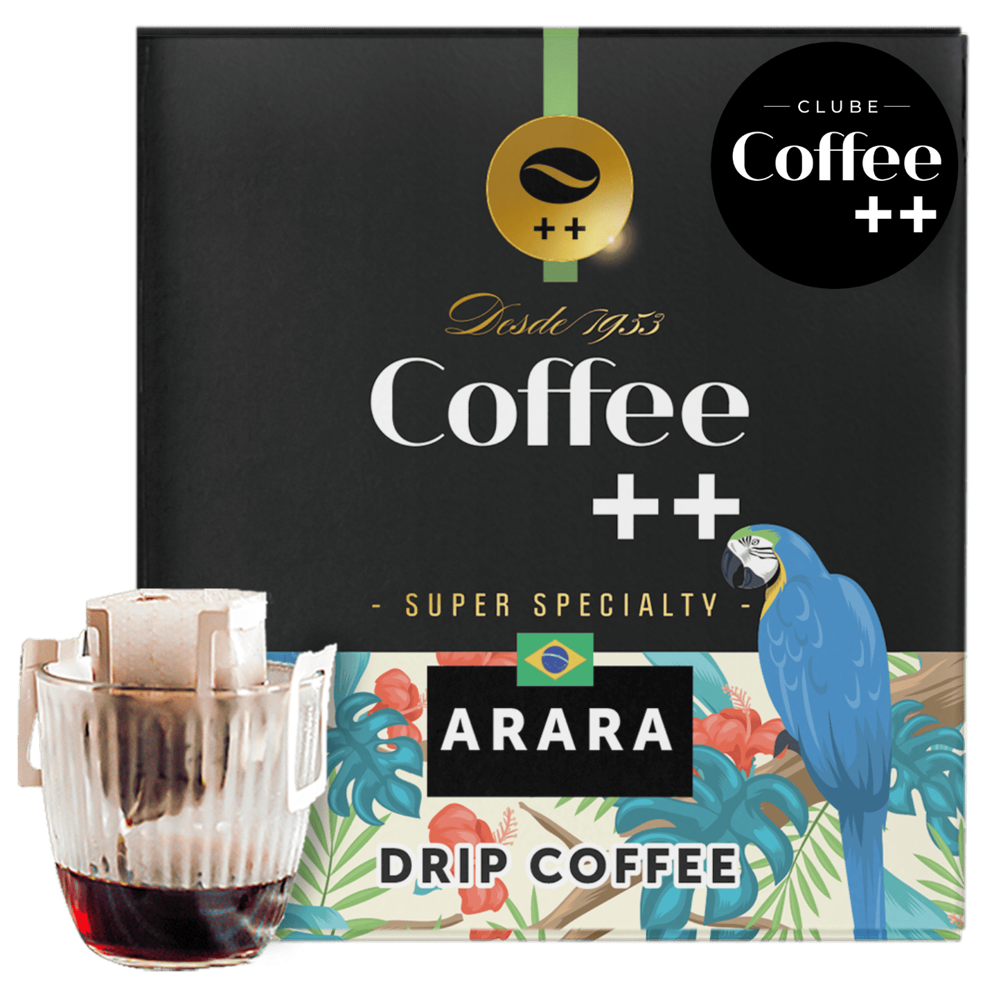 Assinatura Café Arara | Drip Coffee - 10 Sachês - Coffee Mais